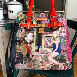 Nicole Lee purse and wallet sweet cupcake